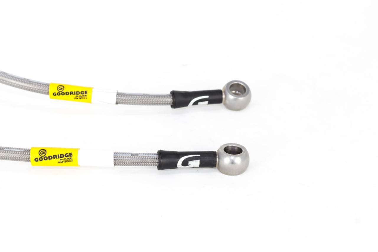 Goodridge 15-17 Ford Mustang GT Stainless Steel Brake Line Kit - 12366