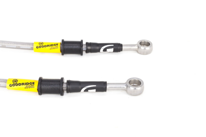 Goodridge 17-20 Honda Civic Si (Si Model Only) Stainless Steel Brake Line Kit - 20040