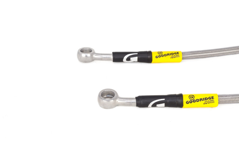 Goodridge 09-14 Honda Fit (Non-EV Models) Stainless Steel Brake Line Kit - 20114