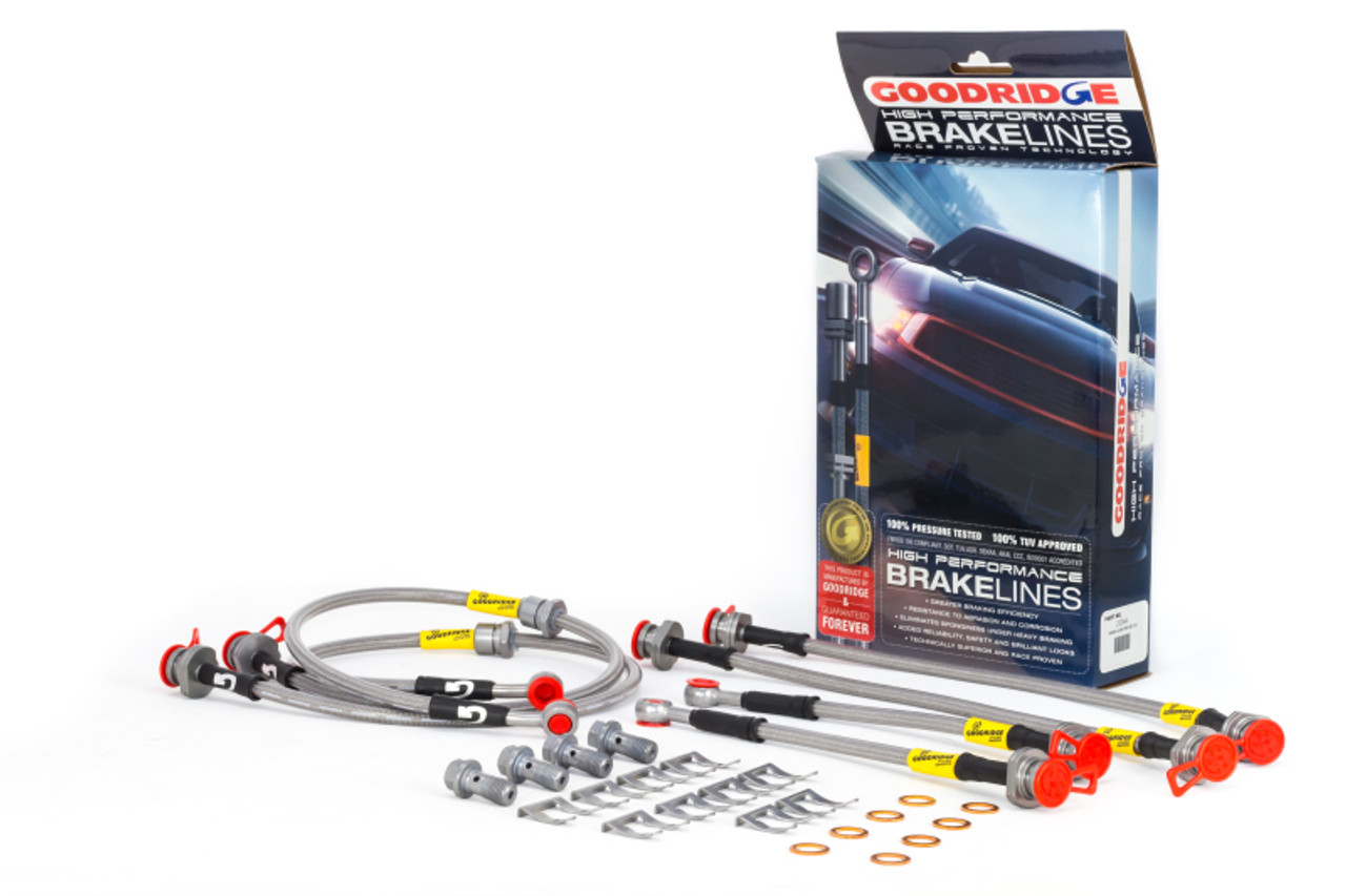 Goodridge 11-15 Nissan Juke (FWD) SS Brake Lines Kit - 22084