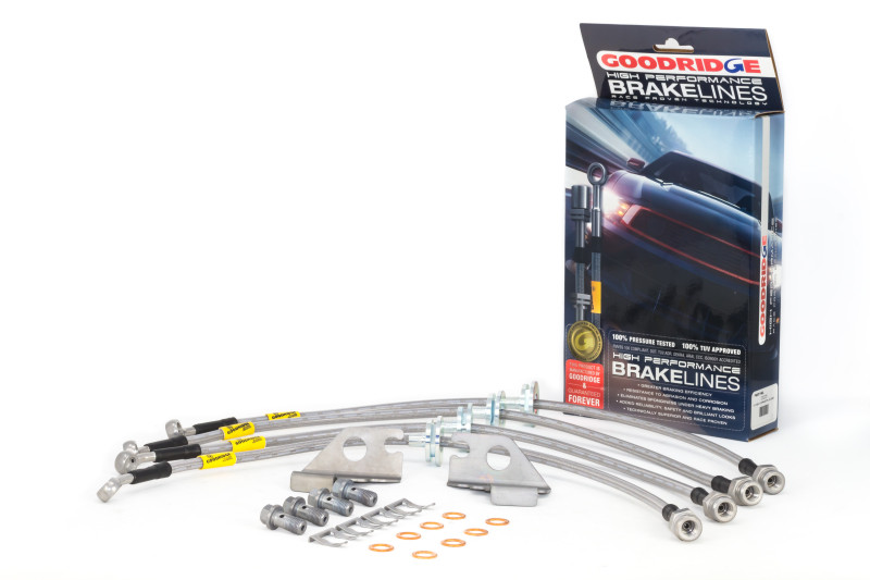 Goodridge 12-17 Chevrolet Caprice Police Package Only SS Brake Line Kit - 23225