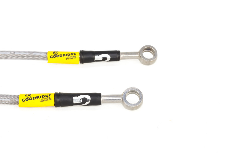 Goodridge 15-16 Subaru STi (w/ Brembo Calipers) Stainless Steel Brake Line Kit - 24225