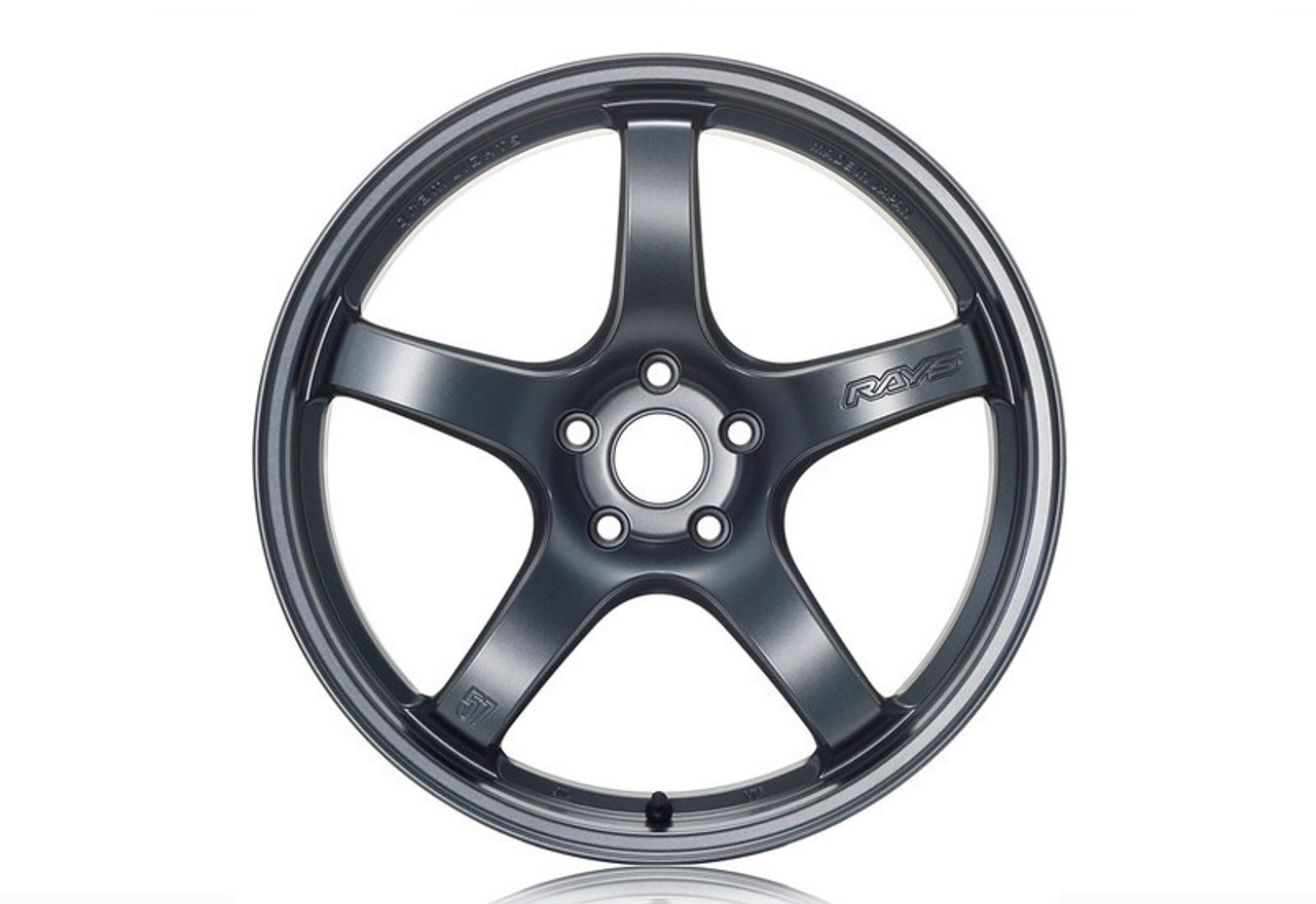 Gram Lights 57CR 19x8.5 +35 5-114.3 Gunblue II Wheel - WGCR235EG2