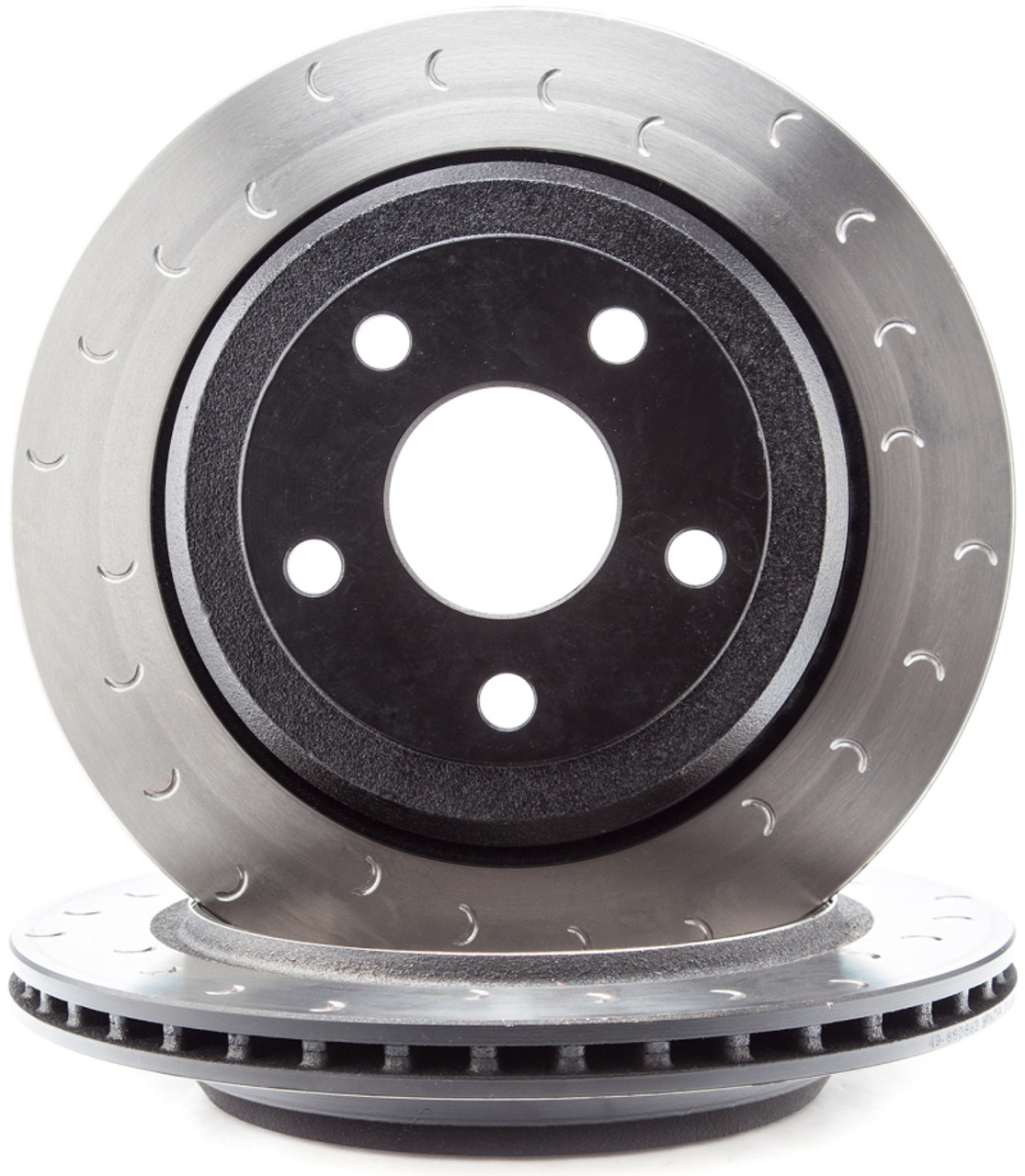 Alcon 2018+ Jeep Wrangler JL Slotted Rotor - Rear Left - DIV3430X1023C24L