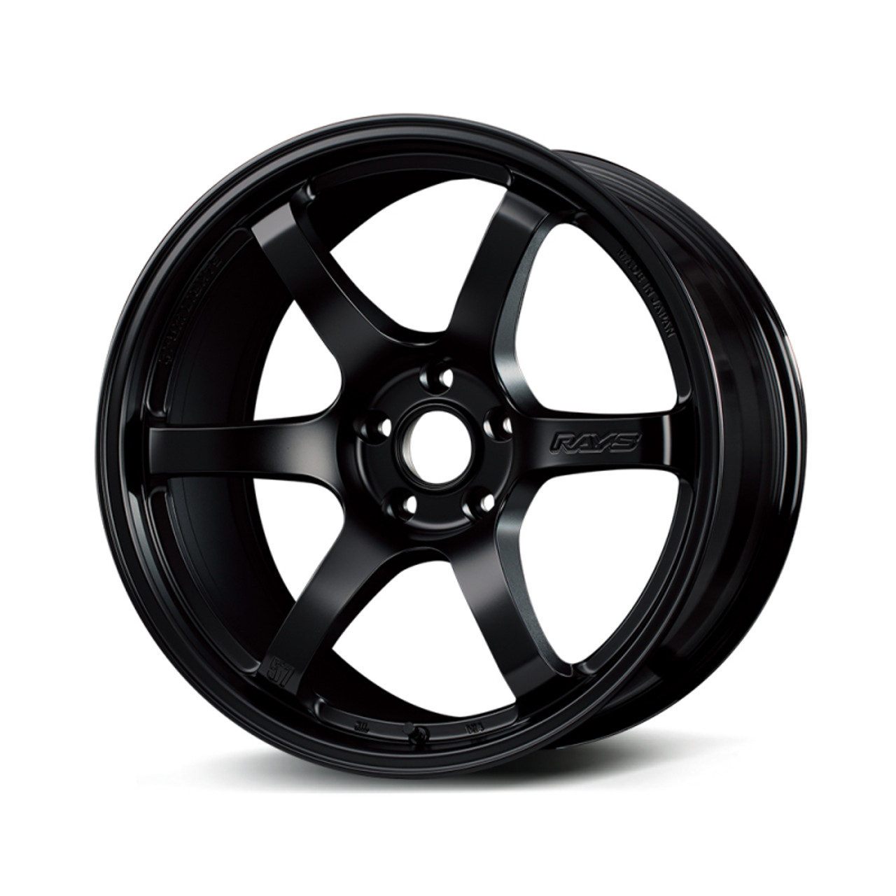 Gram Lights 57DR 19x9.5 +45 5-100 Semi Gloss Black Wheel - WGI445DH