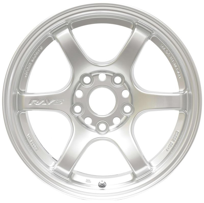 Gram Lights 57DR 15x8.0 +28 4x100 Sunlight Silver Wheel - WGIE28AS Photo - Primary