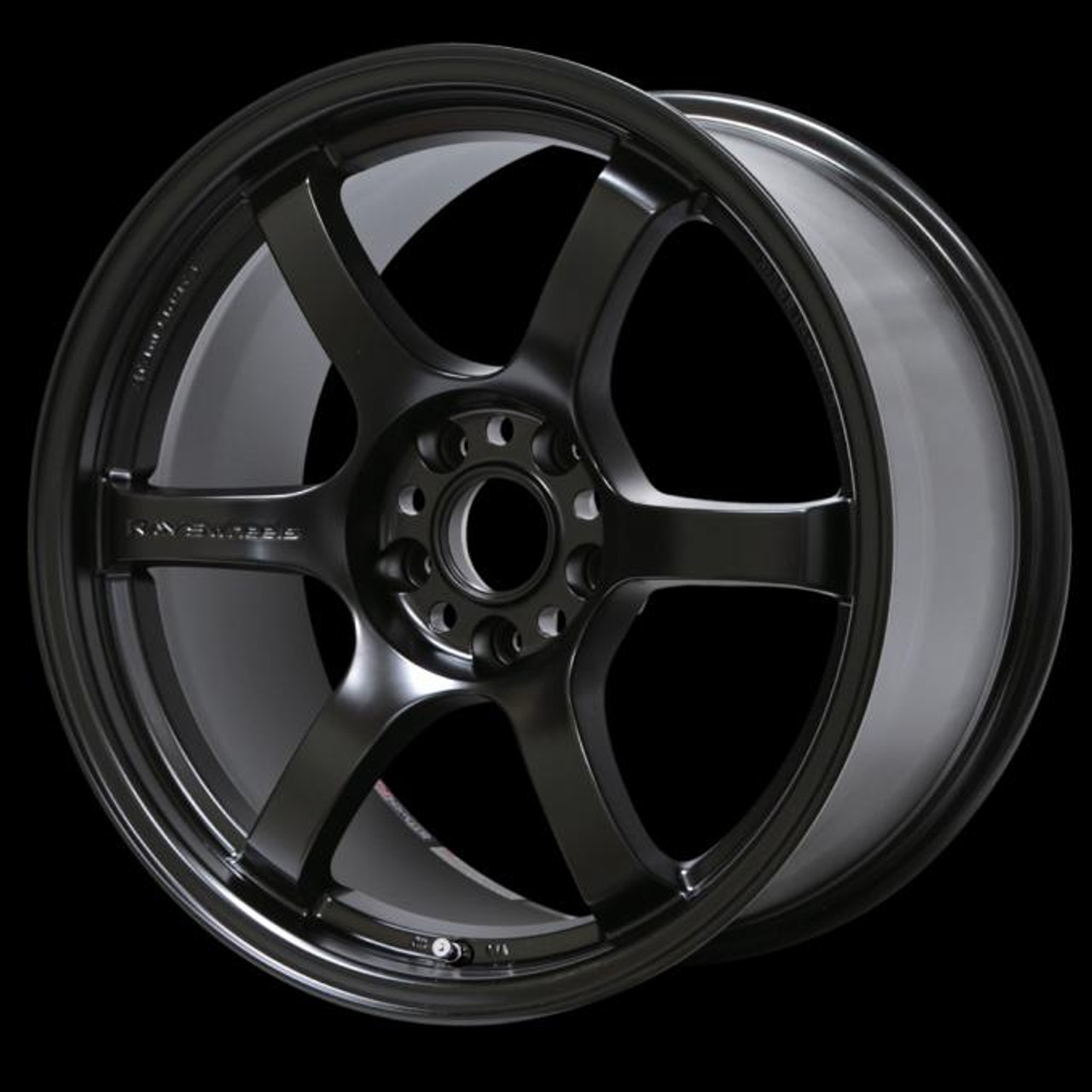 Gram Lights 57DR 15x8.0 +28 5x114.3 Semi Gloss Black Wheel - WGIE28EH Photo - Primary