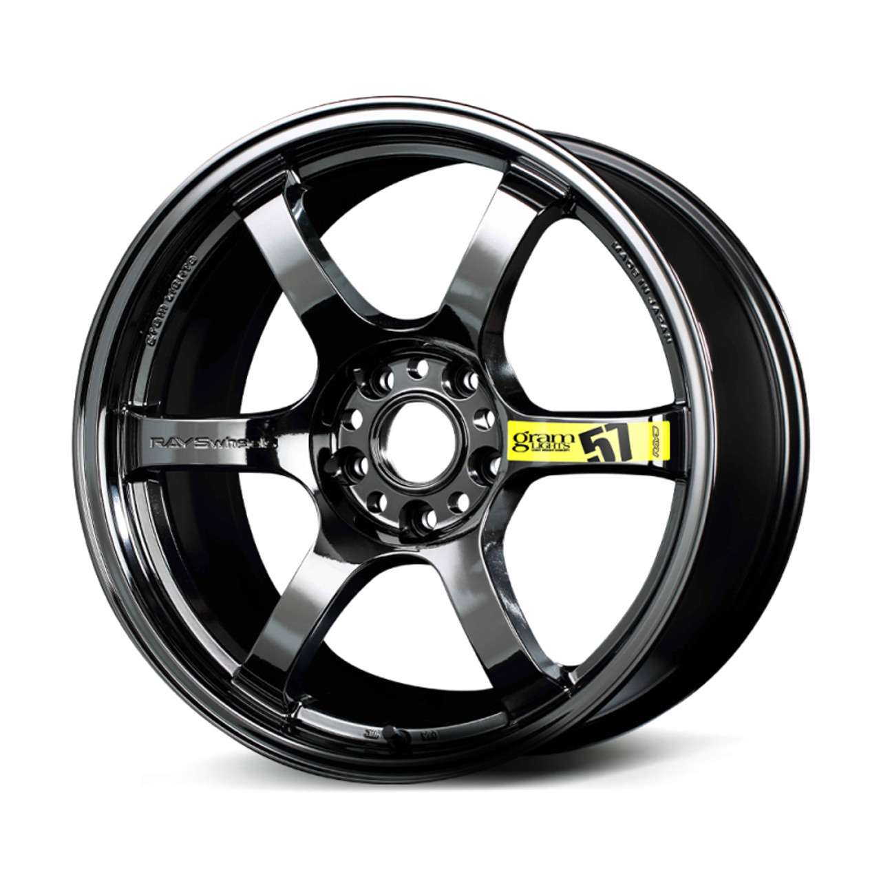 Gram Lights 57DR Limited Edition 15X8.0 +35 4-100 Rays Black Metal Coat (RB) - WGIE35ARB