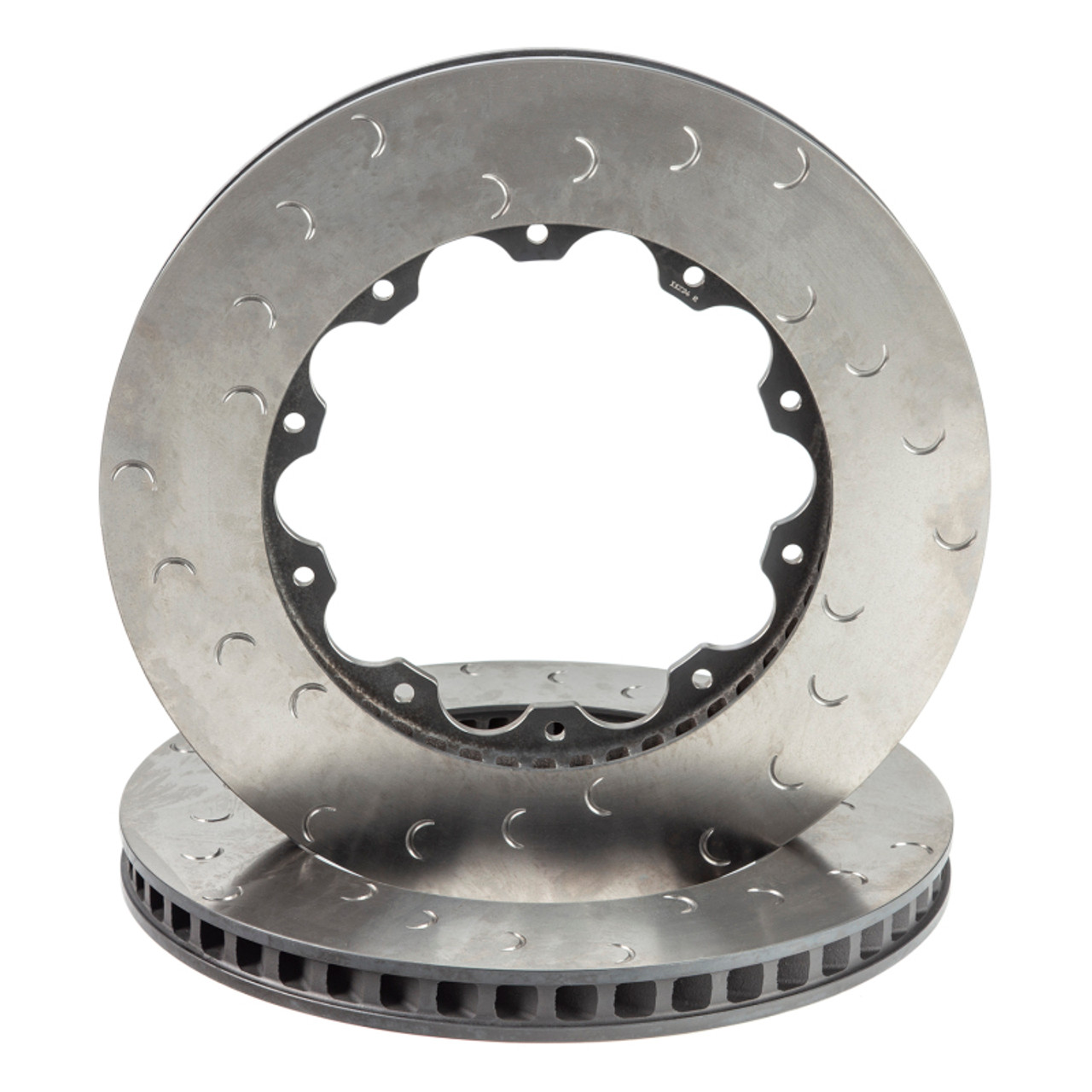 Alcon Nissan R35 GT-R Gen 2 390X32.8mm Rotor Ring Kit - Front Left - DKF2222X758C24L