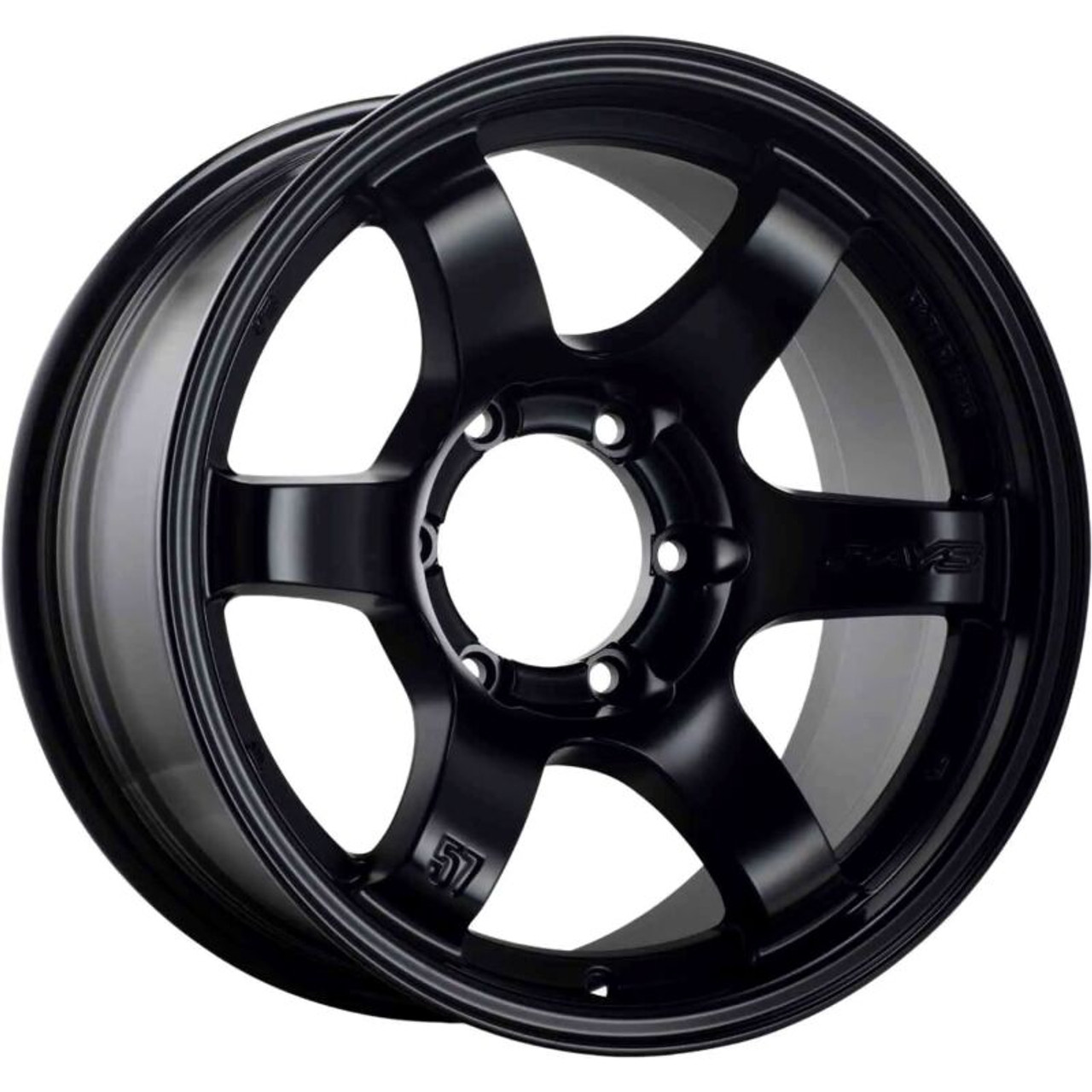 Gram Lights 57DR-X 18X9.0 +00 6-139.7 Semi Gloss Black - WGIXW00KSB