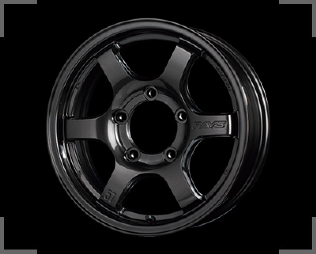 Gram Lights 57DR-X 18x9.0 +00 6-135 Super Dark Gunmetal Wheel - WGIXW00UH8