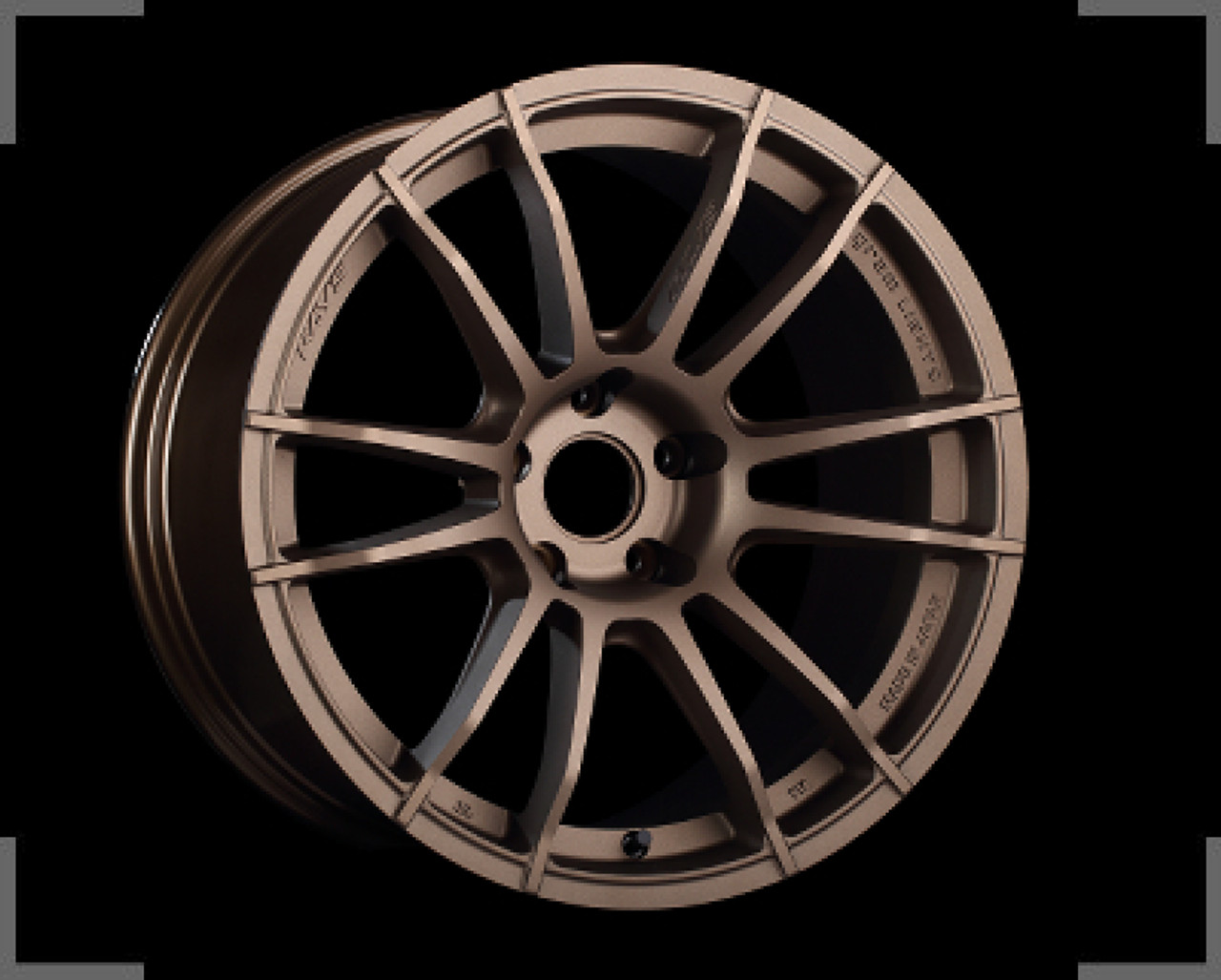 Gram Lights 57XR 18x9.5 +38 5-100 Dark Bronze Wheel - WGJRX38DA