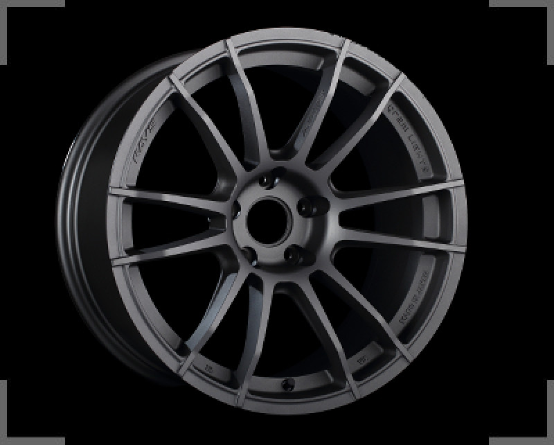Gram Lights 57XR 18x9.5 +38 5-114.3 Matte Graphite Wheel - WGJRX38EMG