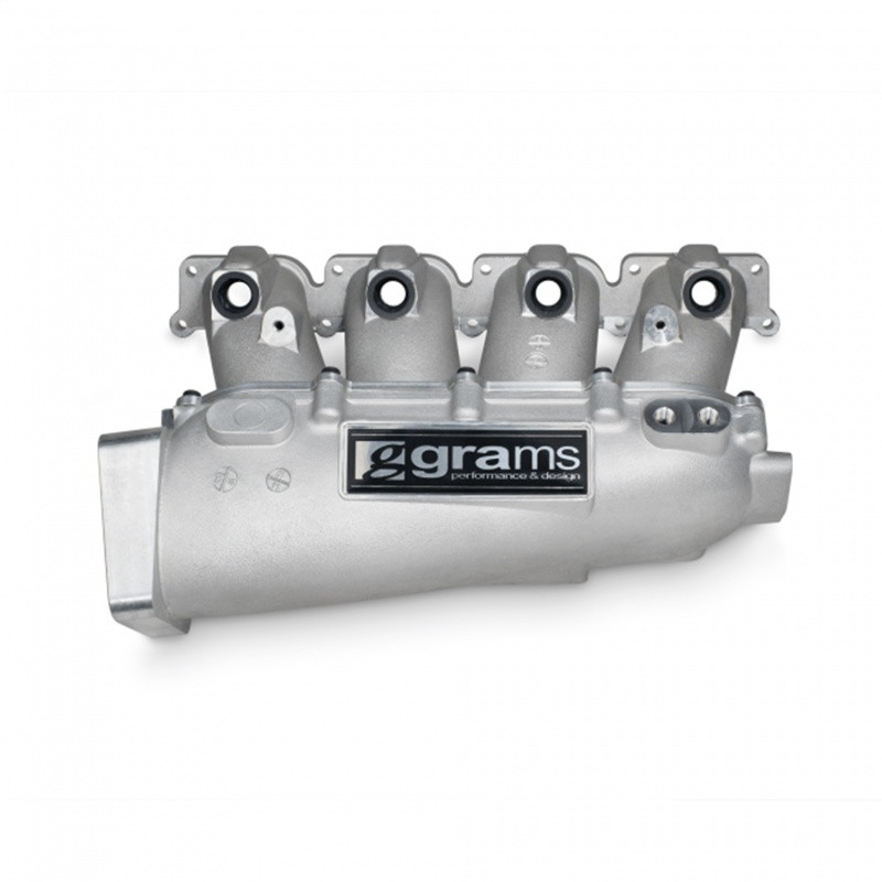 Grams Performance VW MK4 Large Port Intake Manifold - Raw Aluminum - G07-09-0210