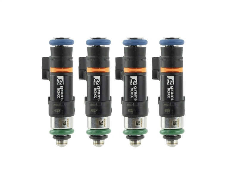 Grams Performance Nissan 240sx/S13/S14/S15/SR20 (Top Feed 11mm) 1000cc Fuel Injectors (Set of 4) - G2-1000-0706