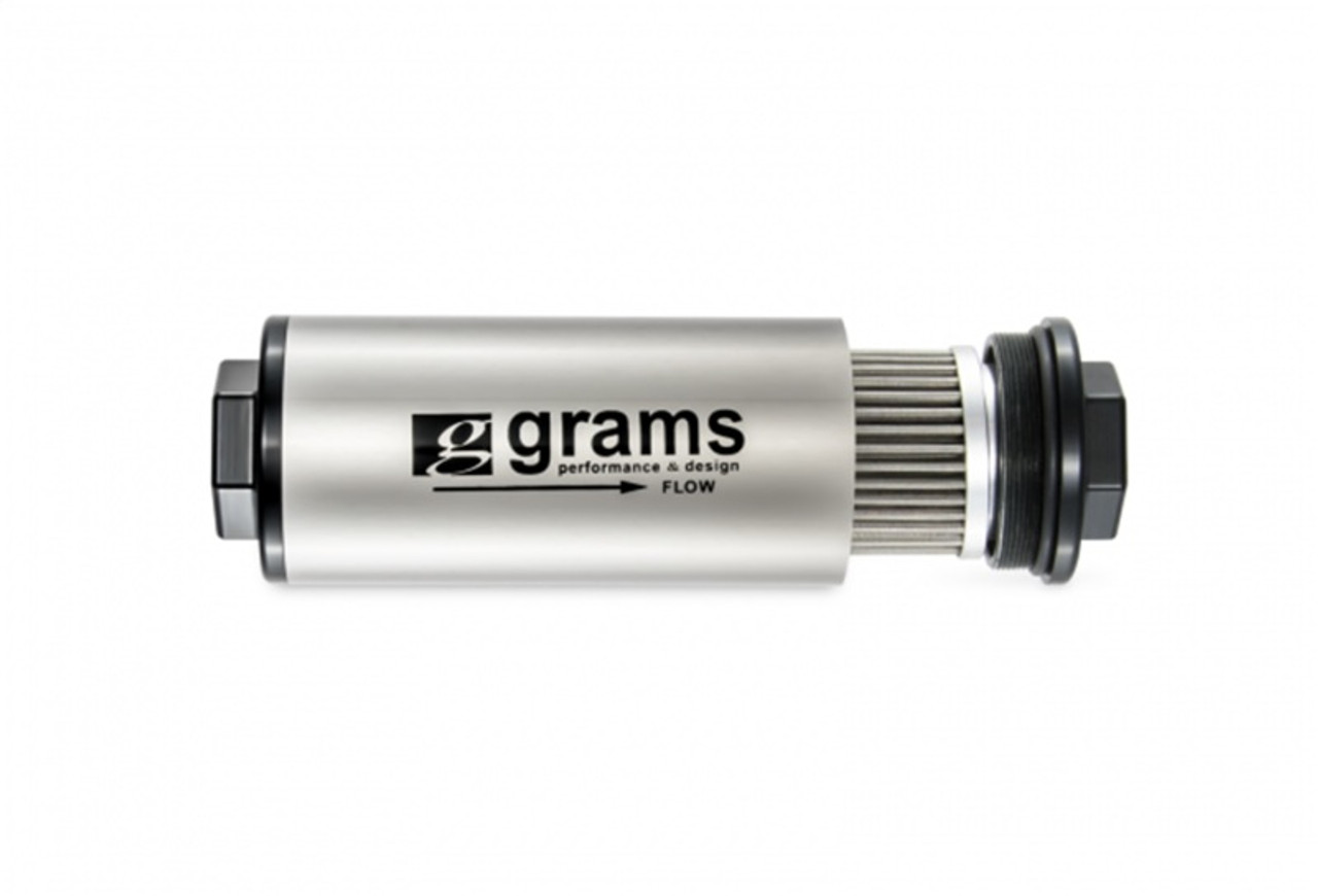 Grams Performance 20 Micron -10AN Fuel Filter - G60-99-0020