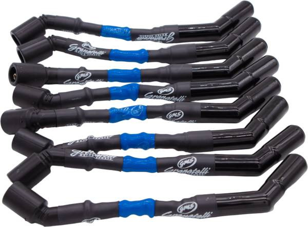 Granatelli High Performance Spark Plug Wires - Blue w. Ceramic Boots - LS / LT