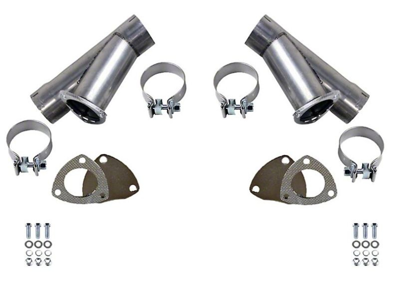 Granatelli 4.0in Stainless Steel Manual Dual Exhaust Cutout - 306540D