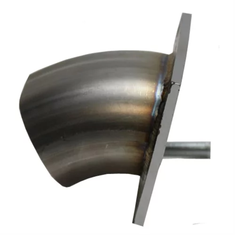 Granatelli 3.0in 45 Deg Angle True Oval Turn Down - 313540