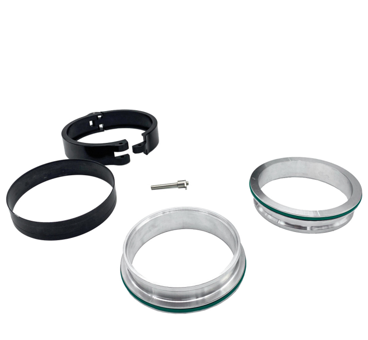 Granatelli 3.0in Dual Seal Double O-Ring Clamp Assembly - 318530