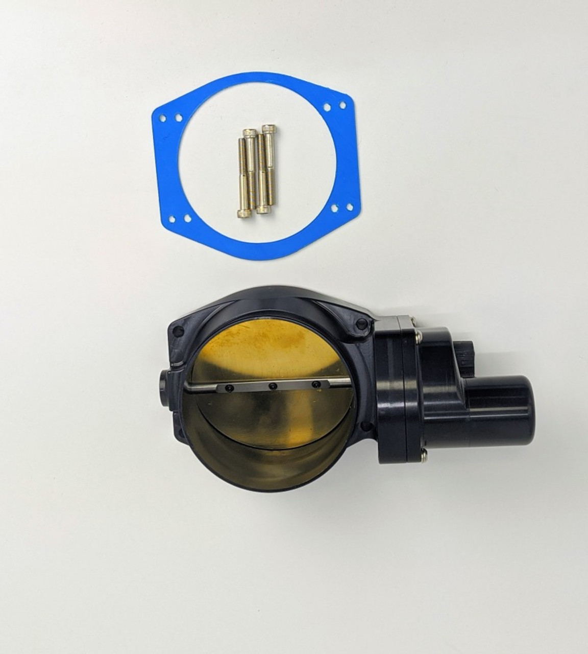Granatelli 08-23 GM LS3/LSA/LSX Drive-By-Wire 112mm Throttle Body- Black - GMTBLS112B