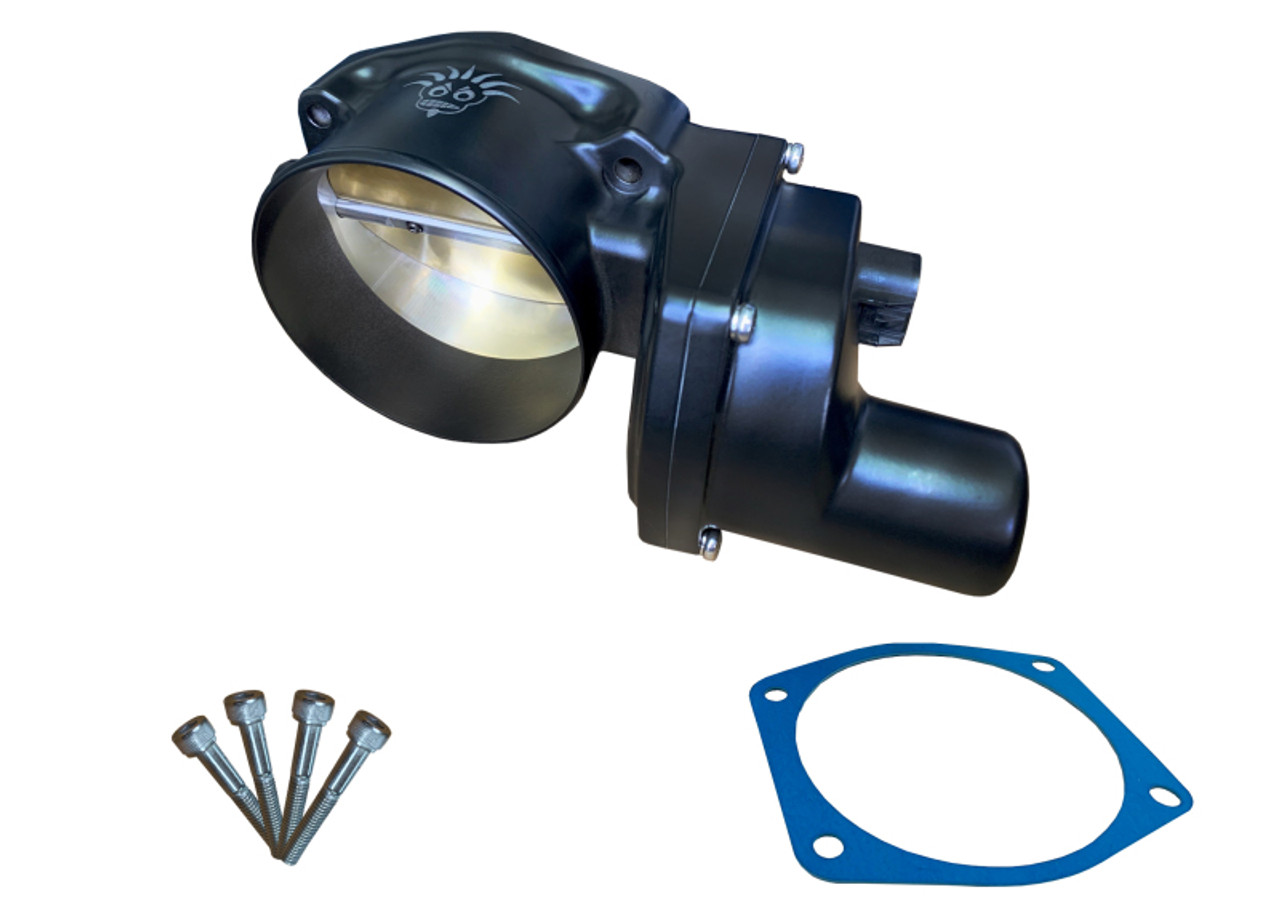 Granatelli 08-23 GM LS3/LSA/LSX Malevolent Drive-By-Wire 103mm Throttle Body - Black - GMTBLS3M