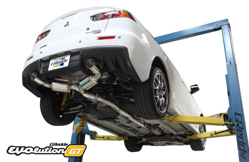GReddy 08-14 Mitsubishi Lancer EVO X Evolution GT Exhaust - 10138300 Photo - Primary