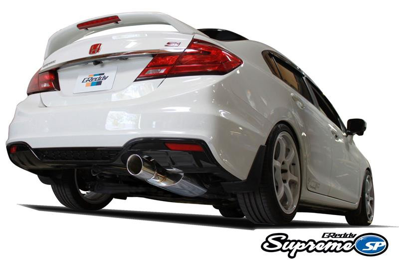 GReddy 12-15 Honda Civic Si Coupe 76mm Supreme SP Cat-Back Exhaust - 10158209 Photo - Primary