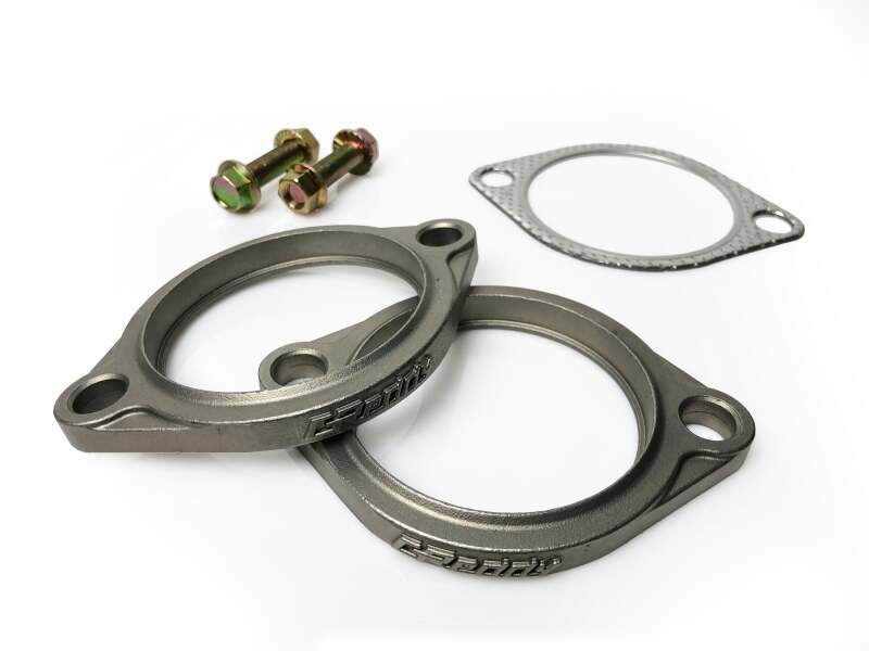 GReddy Cast SS 3in 2-Bolt Flange Set w/ Gasket - 11000810 Photo - Primary