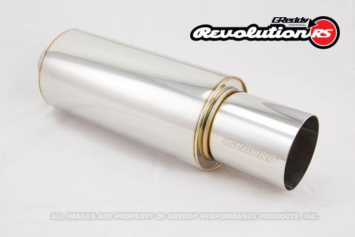 GReddy 2.5in Universal Revolution Muffler - 11001125 Photo - Primary