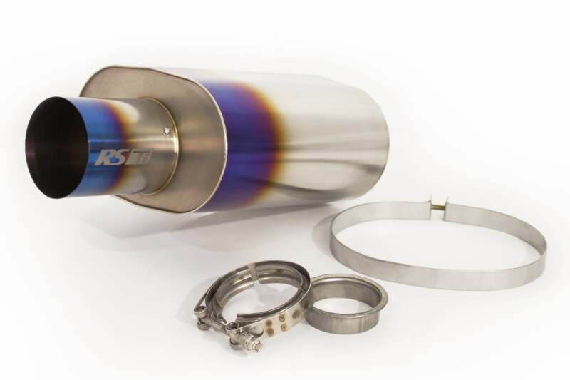 GReddy Universal 3.0in RS-Ti Oval Titanium Muffler - 11003530 Photo - Primary