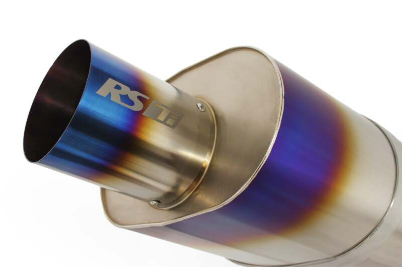 GReddy Universal 3.0in RS-Ti Oval Titanium Muffler - 11003530 Photo - Close Up