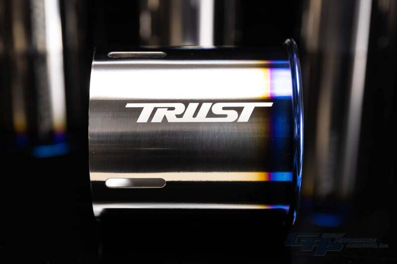 GReddy PE-TR Rolled Tip-Burnt-Ti L 130mm x 115mm - 11007121 Photo - Primary