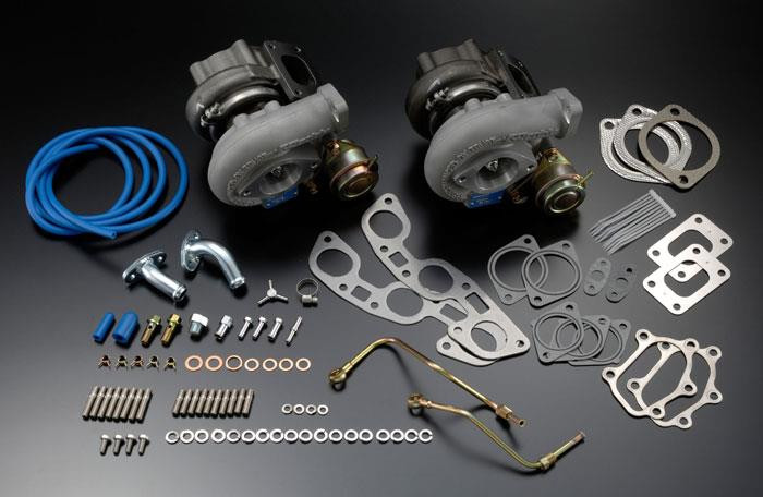 GReddy 89-94 Nissan Skyline GT-R Twin GReddy/MHi T517Z 8cm2 Upgrade Kit w/ Hardware - 11520074 Photo - Primary