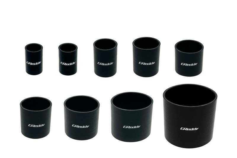 GReddy 70mm x 70mm Silicone Straight Hose - Black - 11900847 Photo - Close Up