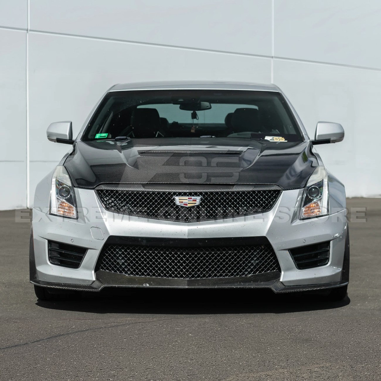 EOS Carbon Fiber Vented Hood - 16-19 Cadillac ATS-V