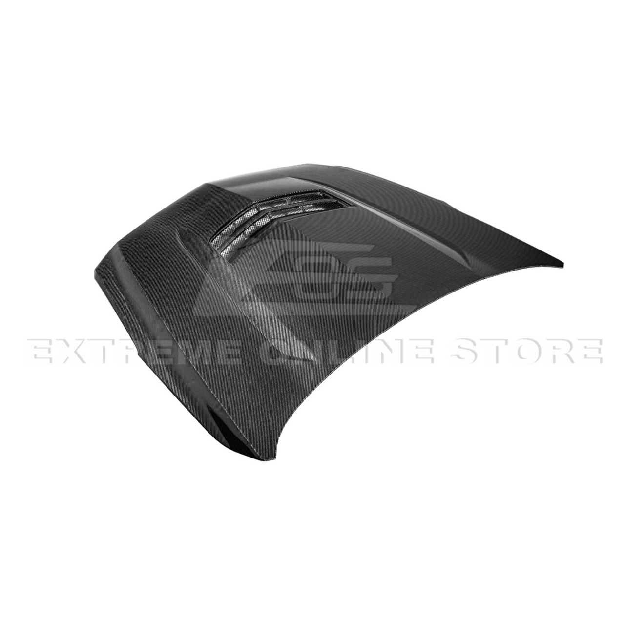 EOS Carbon Fiber Vented Hood - 16-19 Cadillac ATS-V