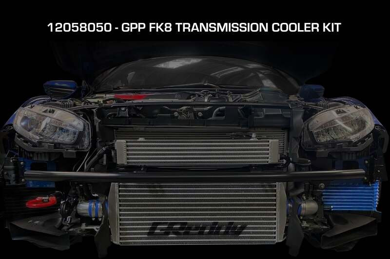 GReddy 17-19 Honda Civic Type R Transmission Oil Cooler Kit - 12058050 Photo - Close Up