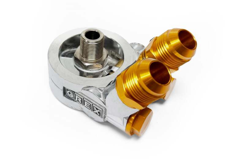 GReddy O/C ADAPTER TYPE-E ENG: 3/4-16UNF FILT: 3/4-16UNF 12AN - 12401124 Photo - Primary