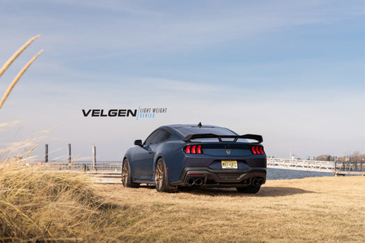 Velgen VF5 Wheel Kit 19x10 / 19x11 Gloss Gunmetal - 2015-2024 Ford Mustang S550 / S650