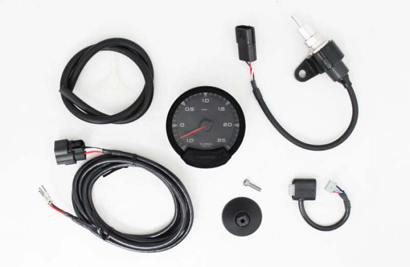 GReddy Sirius Meter - Turbo Boost 74mm Analog Display Gauge (w/Boost Sensor & Harness Set) - 16001730 Photo - Close Up