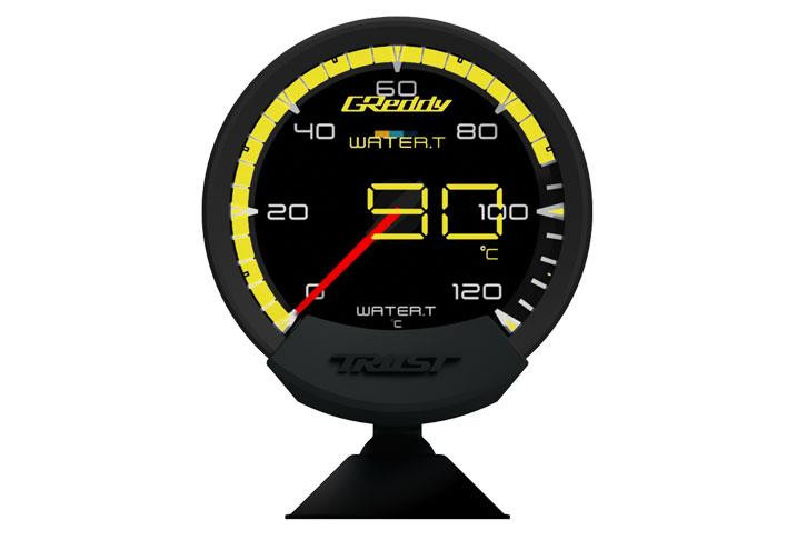 GReddy Sirius Unify Water Temperature Gauge Set (Sirius Meter w/Water Temp Sensor Set & Vision Disp) - 16001741 Photo - Primary
