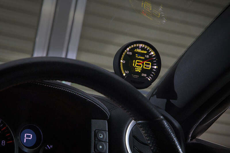 GReddy Sirius Unify Fuel Pressure Gauge Set (Sirius Meter w/Fuel Press Sensor Set & Vision Disp) - 16001744 Photo - Close Up