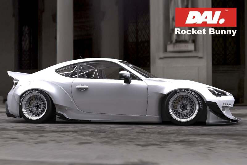 GReddy 13+ Scion FR-S Version 2 Greddy X Rocket Bunny 86 Aero Side Skirts Only - 17010232 Photo - Close Up