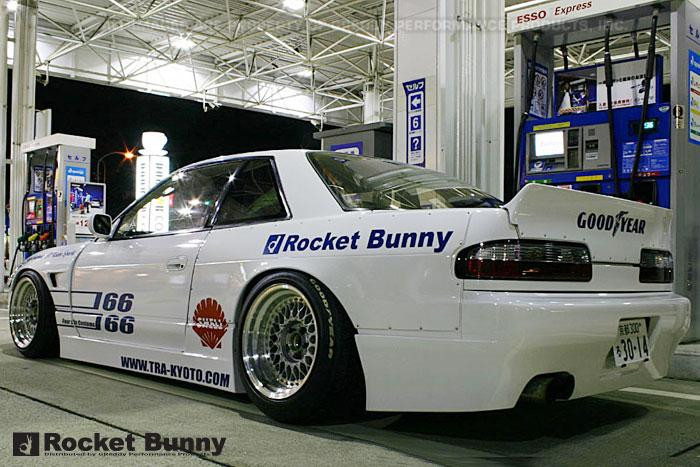 GReddy 89-93 Nissan Silvia 2Dr Full Rocket Bunny (PS13) F,S,R Aero Kit V1 **Must Ask/Call to Order** - 17020213 Photo - Primary
