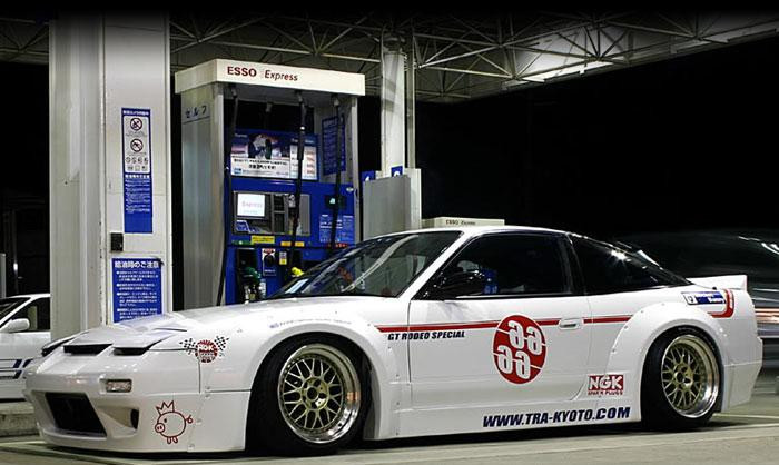 GReddy 89-93 Nissan Silvia 2Dr Rocket Bunny (PS13) Front Wide Fenders V1 **Must Ask/Call to Order** - 17020234 Photo - Primary