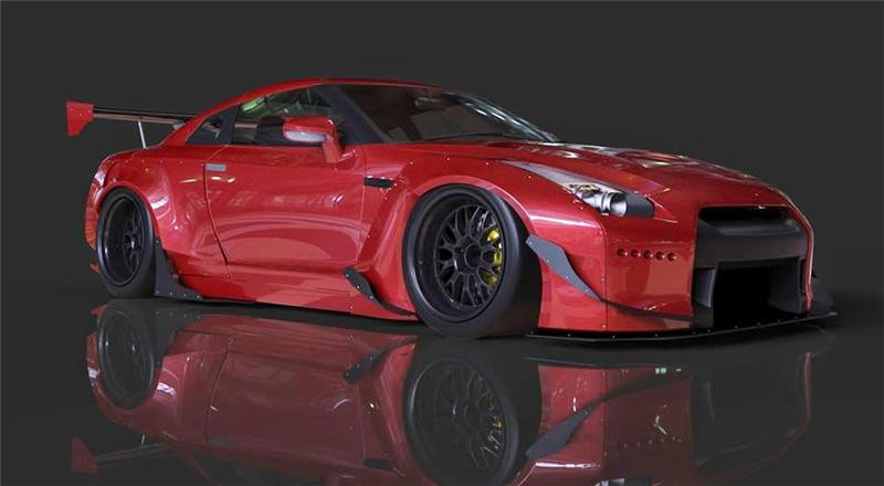 GReddy Rocket Bunny R35 V2 Front Splitter Plate - 17020634 Photo - Primary