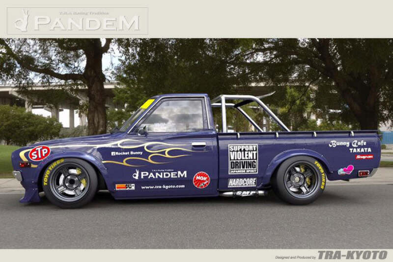 GReddy 73-79 Datsun 620 2-Door Pandem Front Over-Fenders - 17020652 Photo - Close Up
