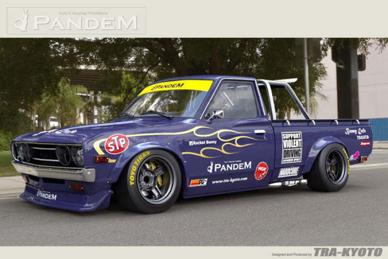 GReddy 73-79 Datsun 620 2-Door Pandem Front Over-Fenders - 17020652 Photo - Close Up