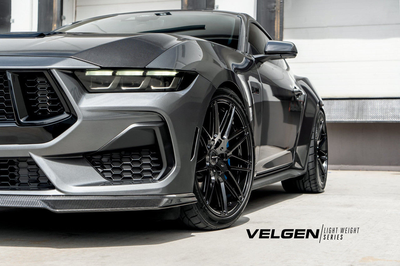 Velgen VF9 Wheel Kit 20x10 / 20x11 Gloss Gunmetal - 2015-2024 Ford Mustang S550 / S650